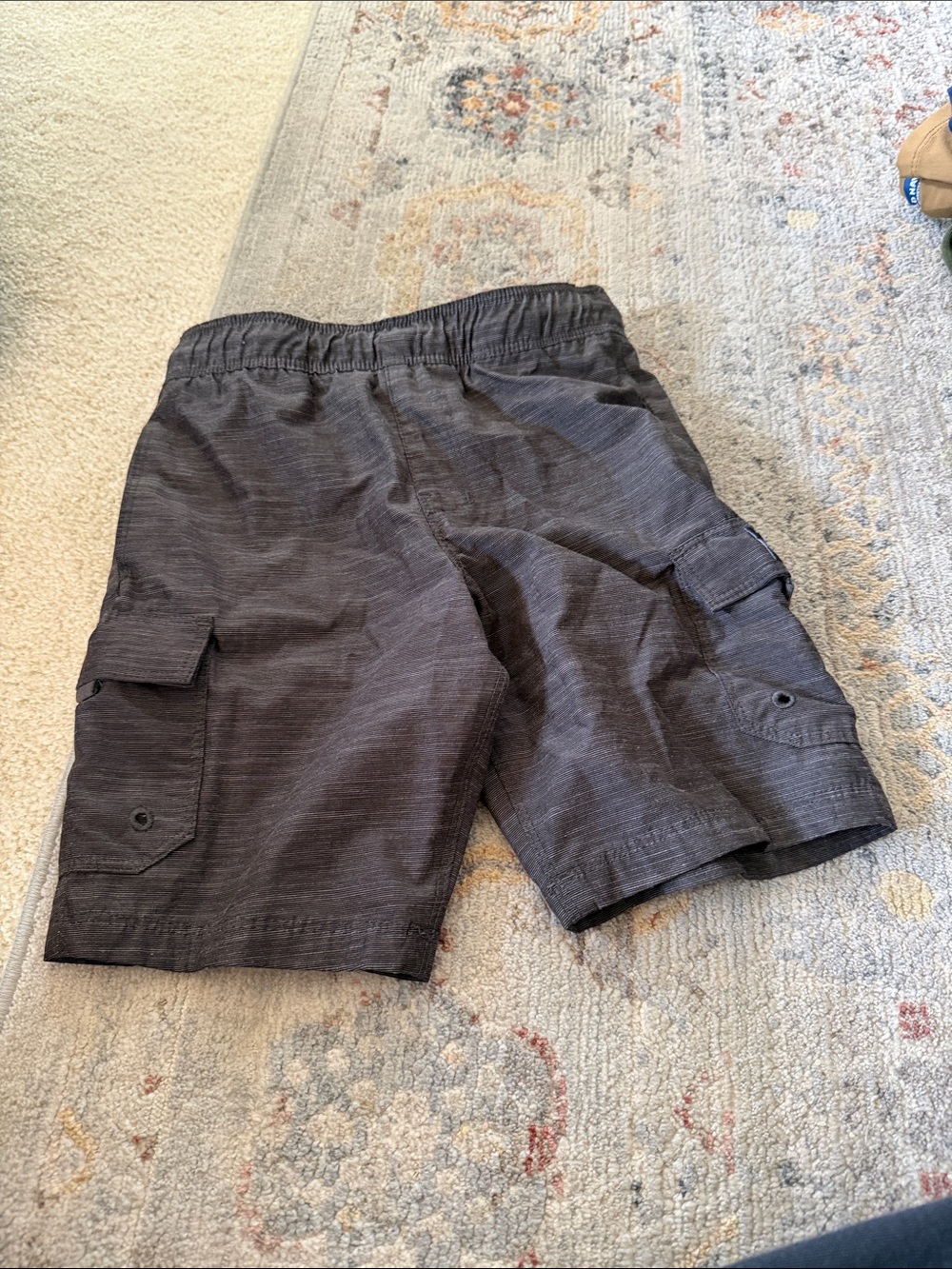 Hurley Boys Gray Cargo Shorts